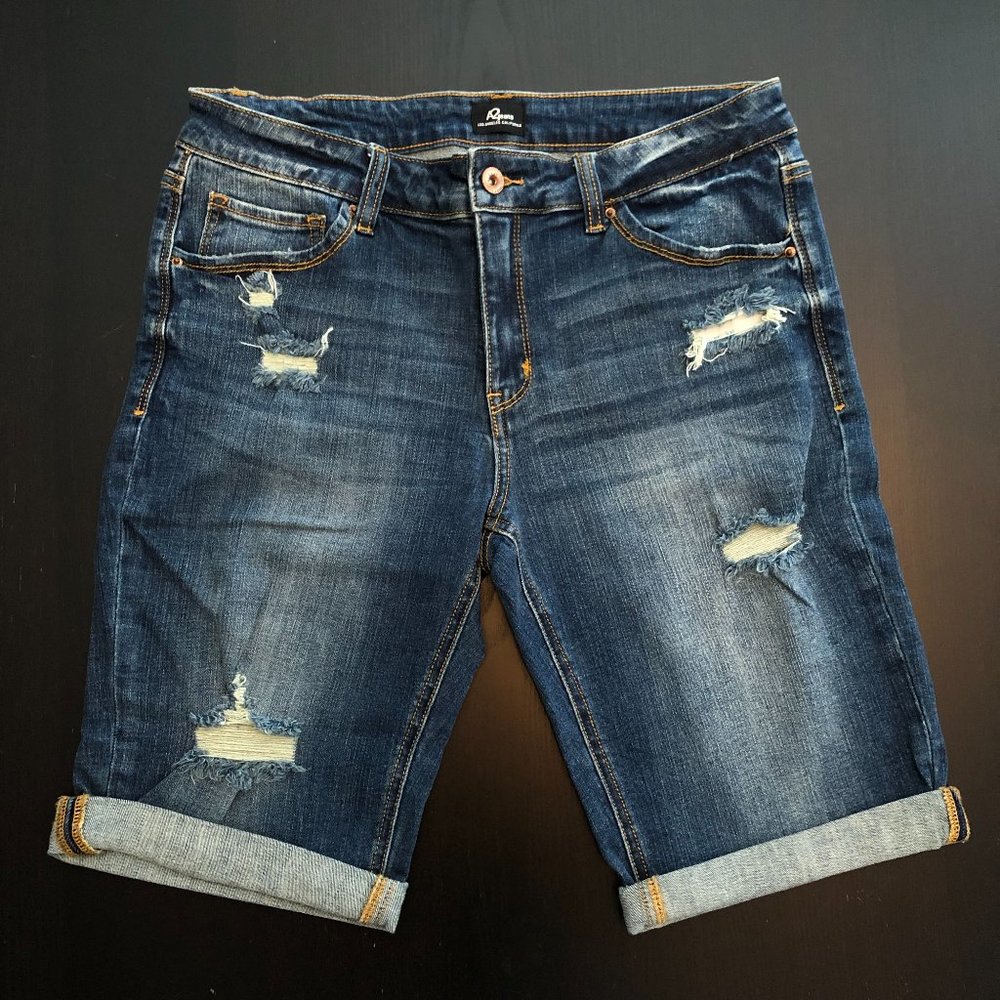 Mid Rise Bermuda Shorts By Special A